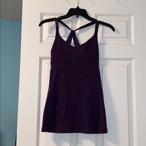 Lululemon Criss Cross Back Tank with Satin Straps